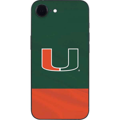 University of Miami Hurricanes Flag iPhone 16e Skin
