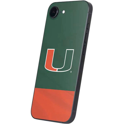 University of Miami Hurricanes Flag iPhone 16e Skin