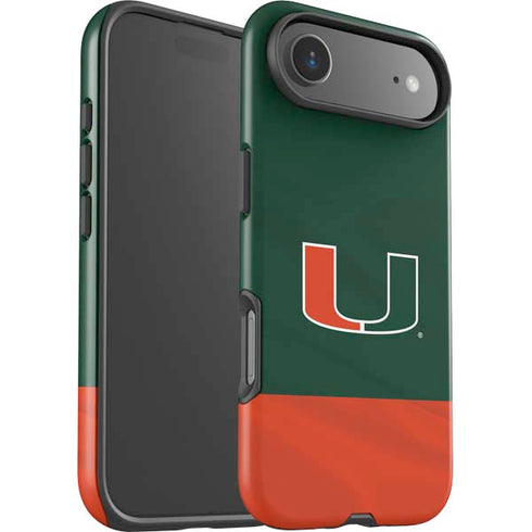 University of Miami Hurricanes Flag iPhone 17 Air Impact Case