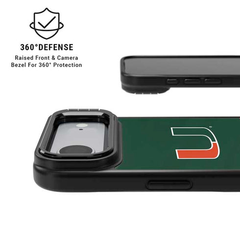 University of Miami Hurricanes Flag iPhone 17 Air Kickstand Case