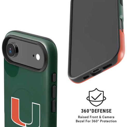 University of Miami Hurricanes Flag iPhone 17 Air Magsafe Impact Case