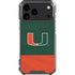 University of Miami Hurricanes Flag iPhone 17 Pro Max Clear Case