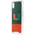 University of Miami Hurricanes Flag iPhone XS Clear Case