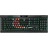 University of Miami Hurricanes Flag K95 RGB PLATINUM Mechanical Gaming Keyboard Skin