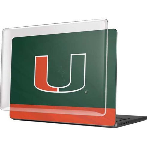 University of Miami Hurricanes Flag MacBook Pro 14in (2021-24) Case plus Skin
