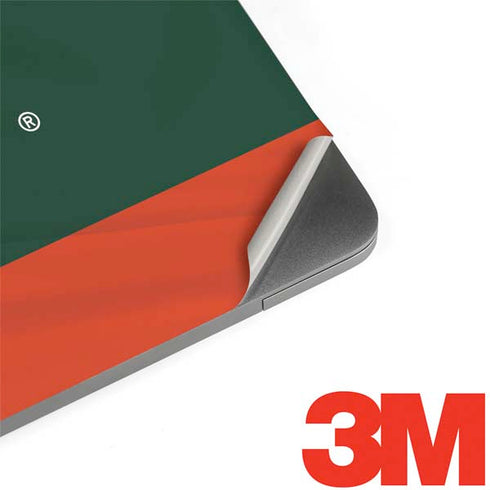 University of Miami Hurricanes Flag MacBook Skins