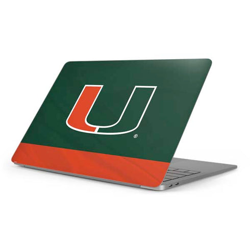 University of Miami Hurricanes Flag Apple MacBook Pro 16-inch Skin