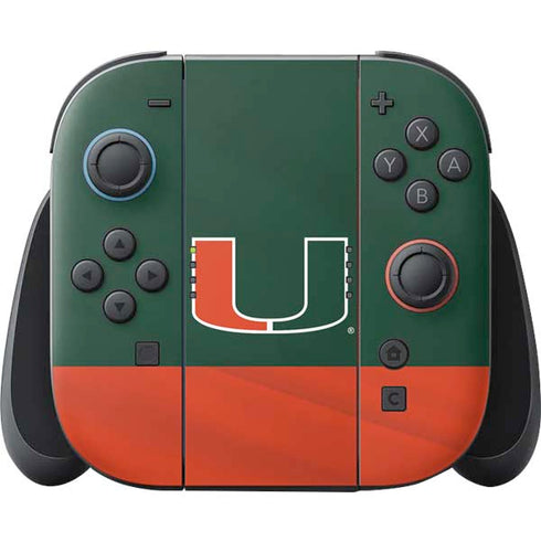 University of Miami Hurricanes Flag Nintendo Skins