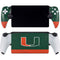 University of Miami Hurricanes Flag PlayStation Portal Remote Player Skin