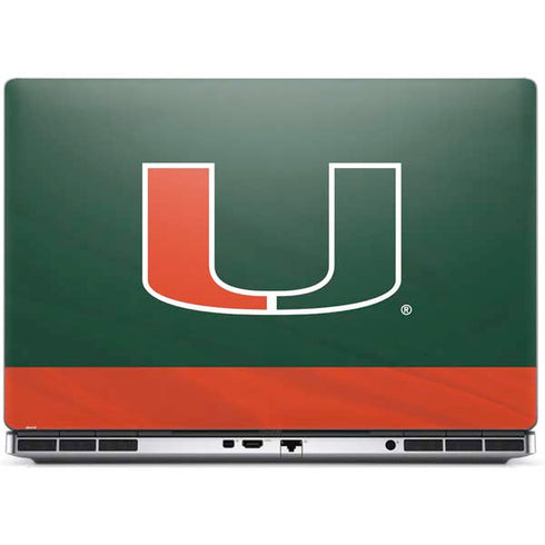 University of Miami Hurricanes Flag Dell Precision Skin
