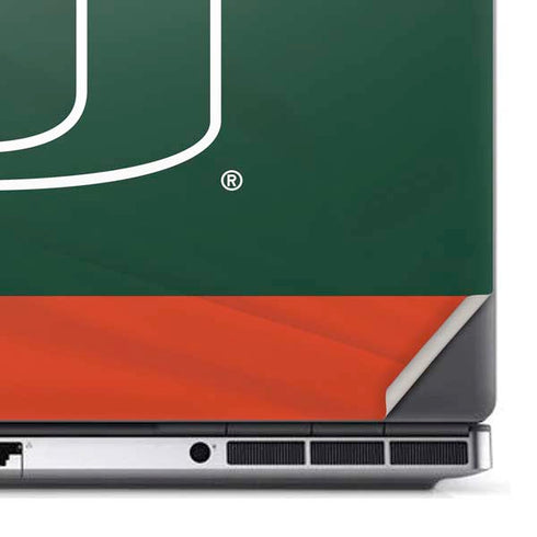 University of Miami Hurricanes Flag Dell Precision Skin