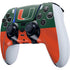 University of Miami Hurricanes Flag PS5 DualSense Edge Pro Controller Skin