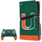 University of Miami Hurricanes Flag PS5 Pro Disk Bundle Skin