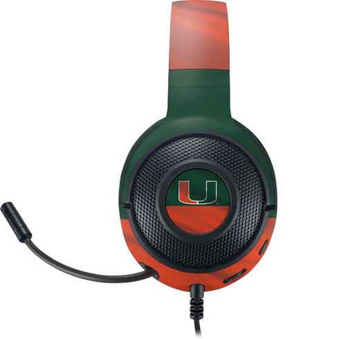University of Miami Hurricanes Flag Razer Kraken X Skin