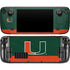 University of Miami Hurricanes Flag Steam Deck Handheld Gaming Computer OLED Skin