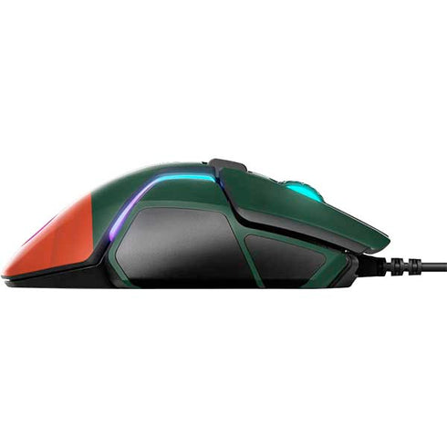 University of Miami Hurricanes Flag SteelSeries Rival 600 Gaming Mouse Skin