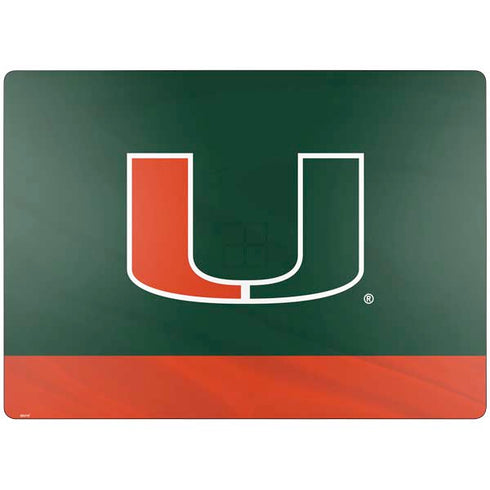 University of Miami Hurricanes Flag Surface Laptop 7 13.8in Skin