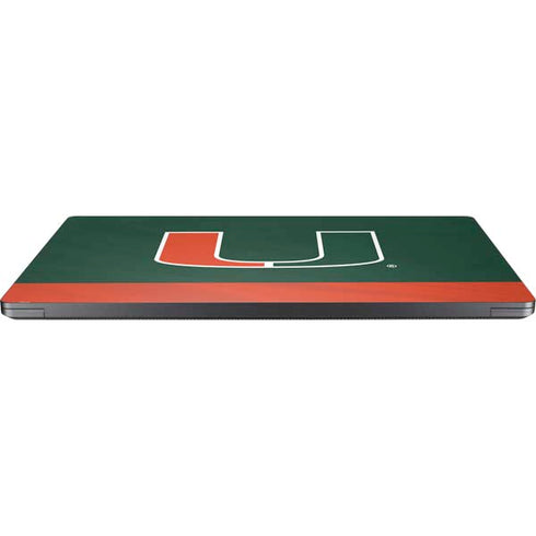 University of Miami Hurricanes Flag Surface Laptop 7 13.8in Skin