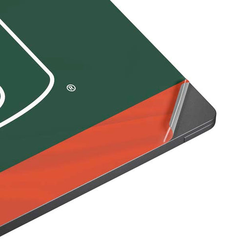 University of Miami Hurricanes Flag Surface Laptop 7 15in Skin