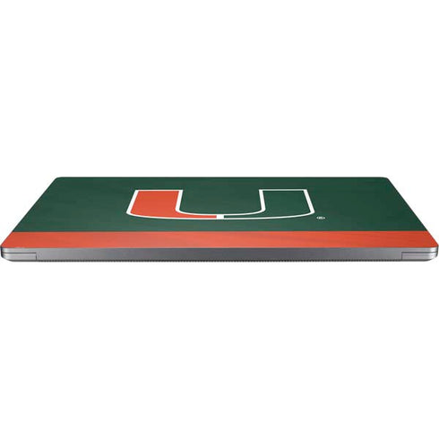 University of Miami Hurricanes Flag Laptop Skins