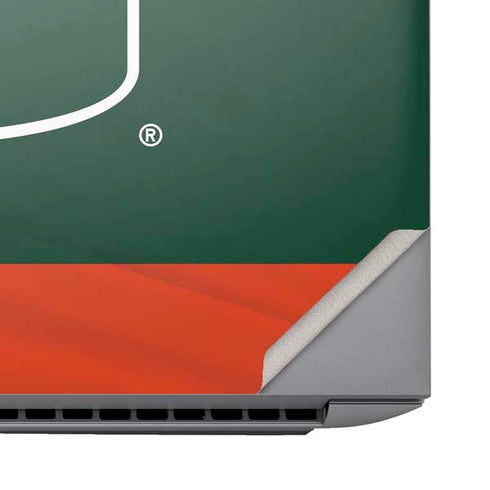 University of Miami Hurricanes Flag HP ZBook Fury 16 G10 Skin