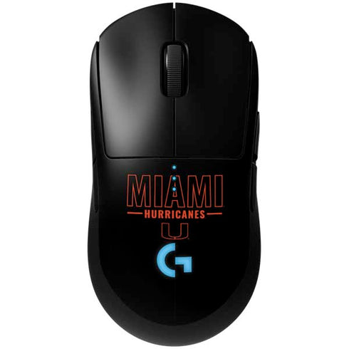 University of Miami Hurricanes G Pro Wireless Gaming Mouse Skin
