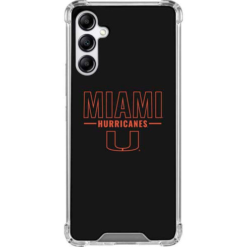 University of Miami Hurricanes Gabb Phone 4 Clear Case