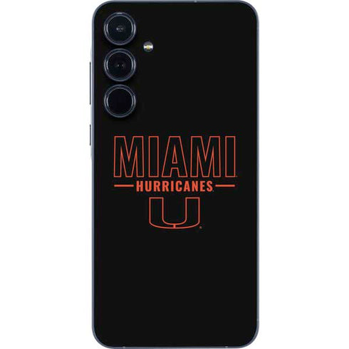 University of Miami Hurricanes Galaxy A35 5G Skin