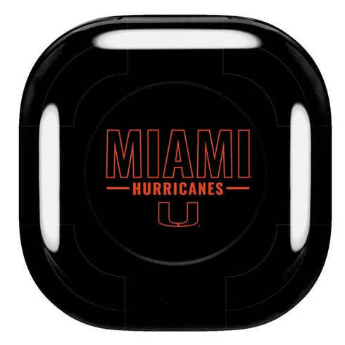 University of Miami Hurricanes Galaxy Buds Live Skin
