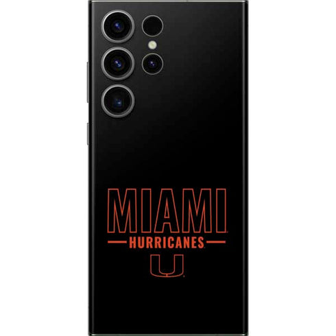 University of Miami Hurricanes Galaxy Skins