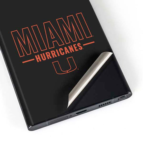 University of Miami Hurricanes Galaxy Skins