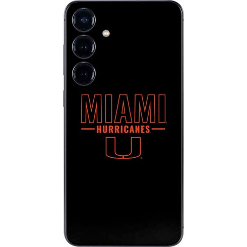 University of Miami Hurricanes Galaxy S25 Plus Skin