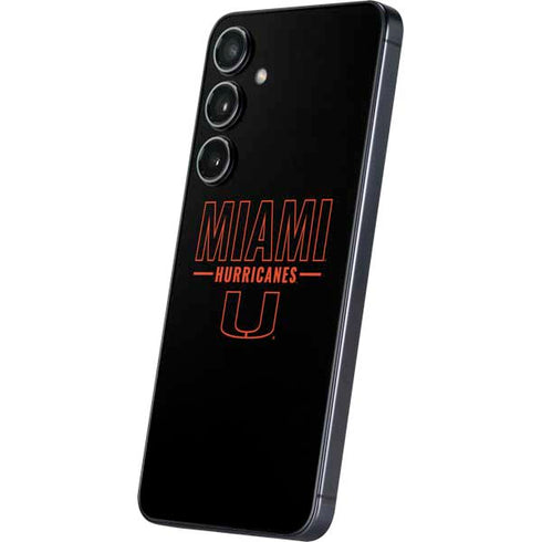 University of Miami Hurricanes Galaxy S25 Skin