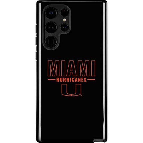 University of Miami Hurricanes Galaxy S25 Ultra Impact Case