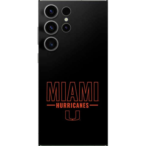 University of Miami Hurricanes Galaxy S25 Ultra Skin
