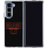 University of Miami Hurricanes Galaxy Z Fold5 5G Clear Case