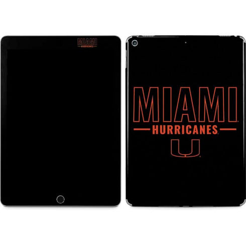 University of Miami Hurricanes iPad Skins