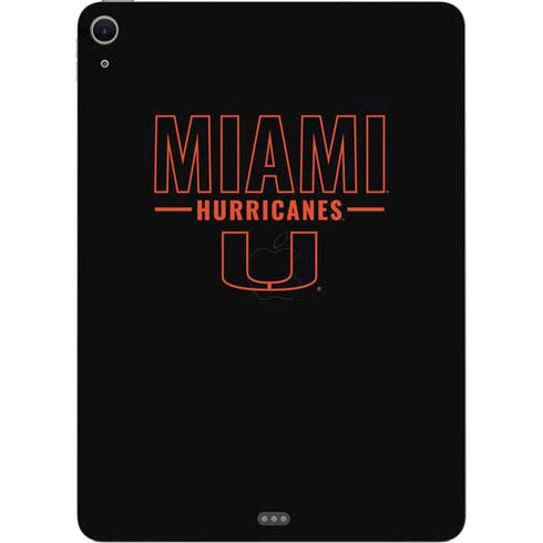 University of Miami Hurricanes Apple iPad Air Skin