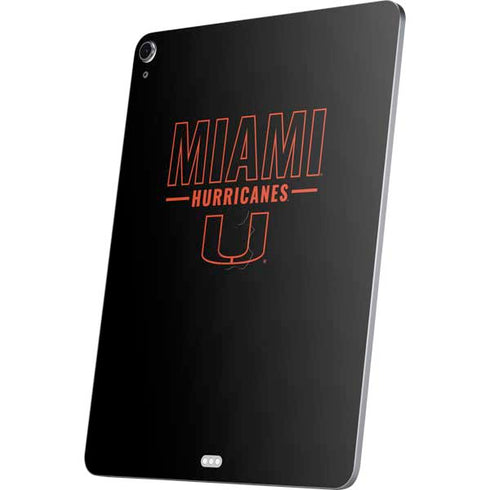 University of Miami Hurricanes Apple iPad Air Skin
