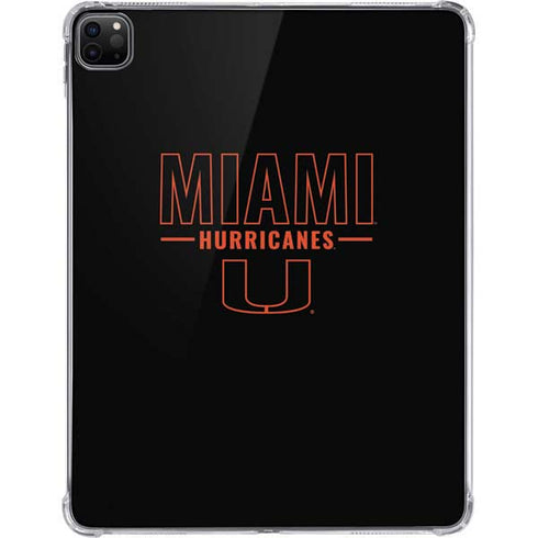 University of Miami Hurricanes iPad Pro 11in (2024) Clear Case