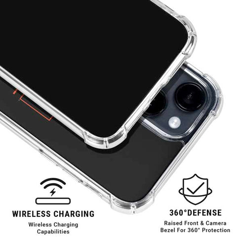 University of Miami Hurricanes iPhone 15 Clear Case