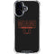 University of Miami Hurricanes iPhone 16 Clear Case
