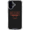 University of Miami Hurricanes iPhone 16 Plus Clear Case