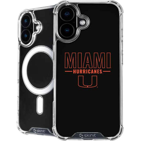 University of Miami Hurricanes iPhone 16 Plus MagSafe Case