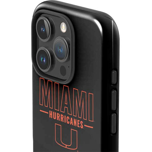University of Miami Hurricanes iPhone 16 Pro Impact Case