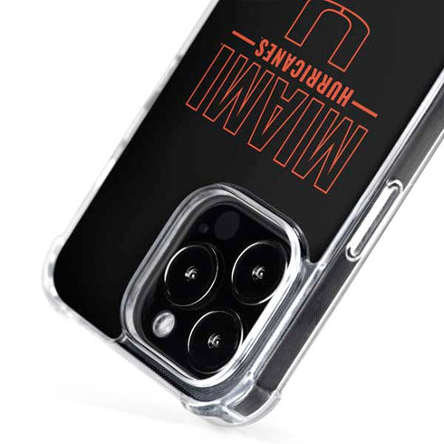 University of Miami Hurricanes iPhone 16 Pro MagSafe Case