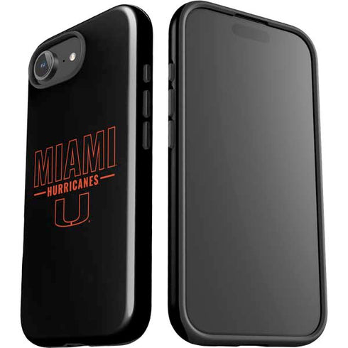 University of Miami Hurricanes iPhone 16e Impact Case
