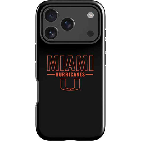 University of Miami Hurricanes iPhone 18 Pro Impact Case