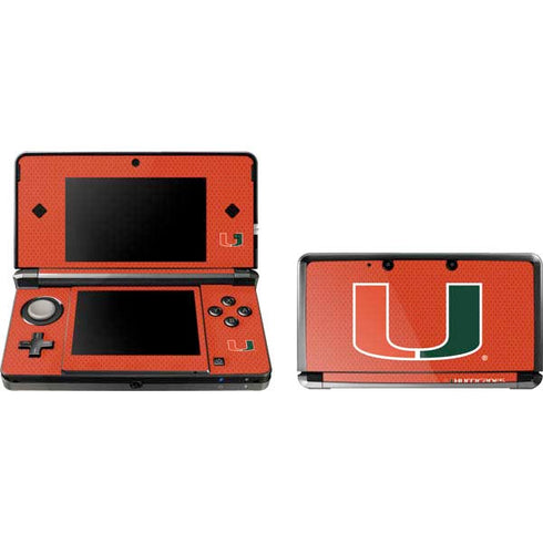 University of Miami Hurricanes Jersey Nintendo Skins