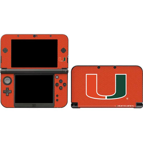 University of Miami Hurricanes Jersey Nintendo Skins
